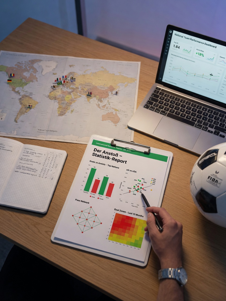 Statistik-Report: Tore, Vorlagen und Leistungsdaten internationaler Teams